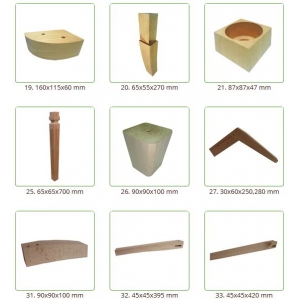 Art-Mebel Herstellung von Komponenten, Holzerzeugnissen für Möbel: Beine, Leisten, Holzrahmen,CNC polnische Firma