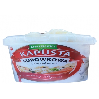 Kraszkiewicz sp zo.o. - Sauerkraut, saure Gurken, geriebene rote Rüben, Gekochte Karotten, Rüben polnischer Hersteller