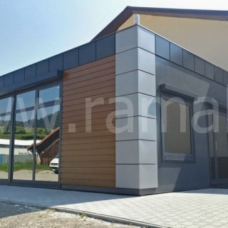 RAMAL - Pavillons, Kioske, Garagen, Hallen, Modulhäuser, Bürocontainer aus Sandwichplatten  - polnische Firma
