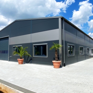 GLOB STAHL - Hersteller von Lagerhallen, Stahlhallen, Zelthallen, unisolierten Hallen - polnische Firma