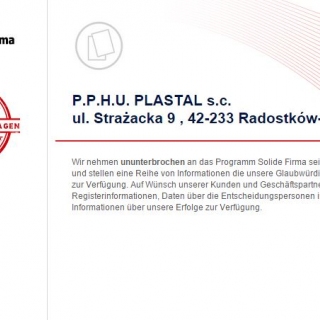 Plastal S.C. J. Góral A. Góral - Produktion von Aluminium- und PVC-Fenster und -Türen - polnische Firma