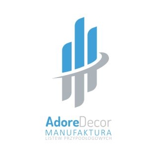 ADORE DECOR - Sockelleisten, Abgerundete Leisten, Schalldämmende MDF-Fußbodenplatten - polnische Firma